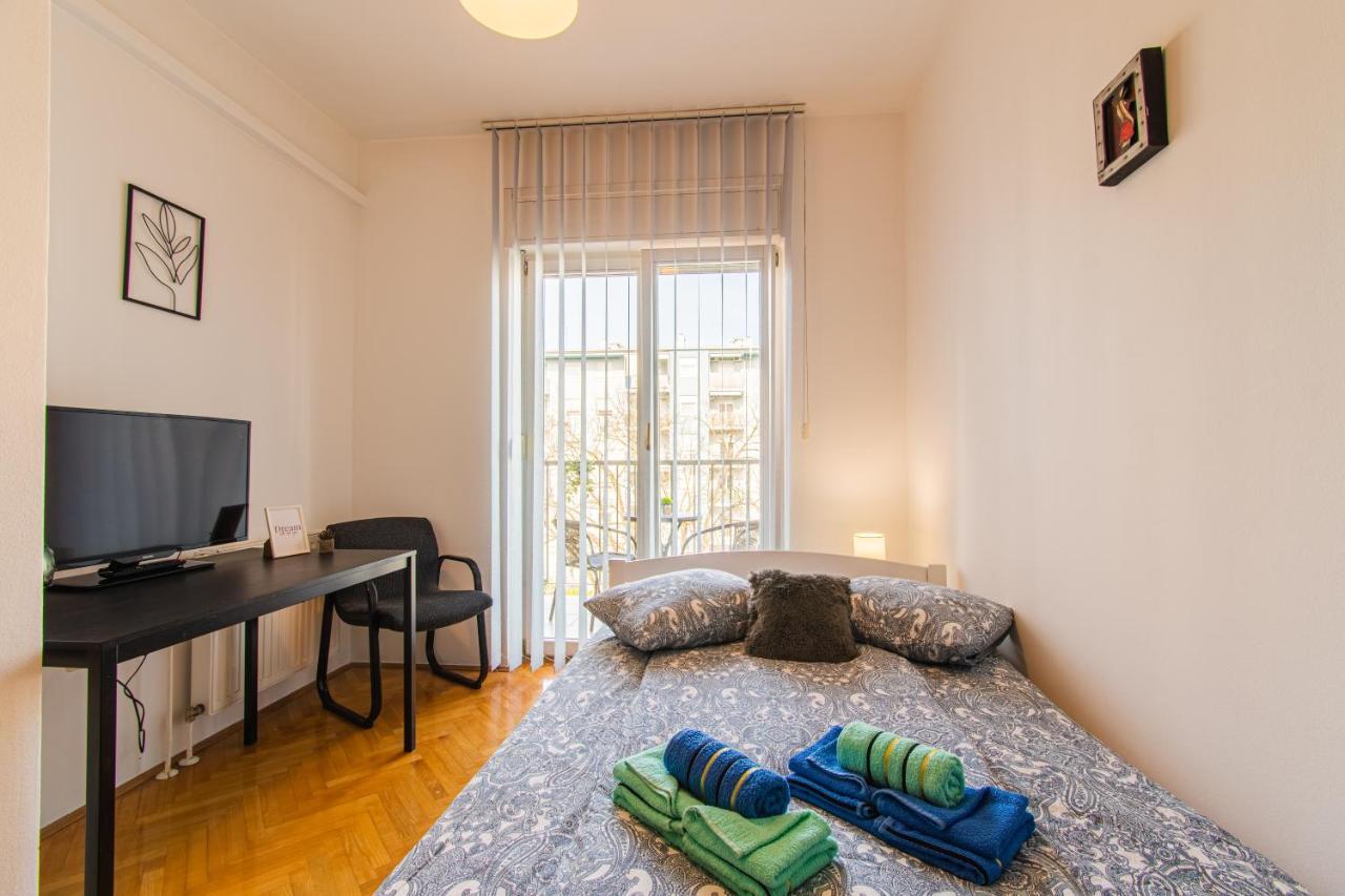 Flexible Selfcheckins 47 - Zagreb - Two Loggia - New - 3 Beedroms - 2 Wc Apartman Kültér fotó